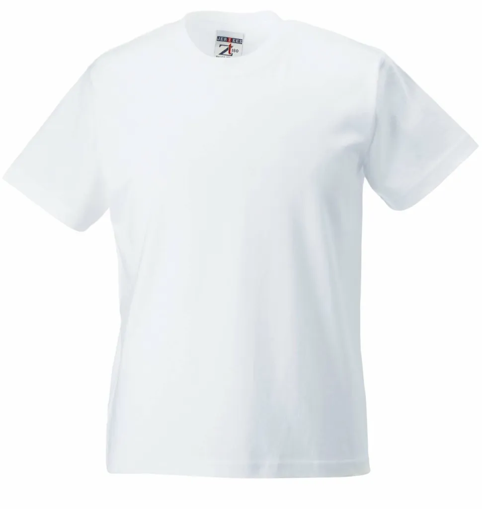 Russell R-180M-0 - T-shirt Confortable en Coton Ring Spun Russell