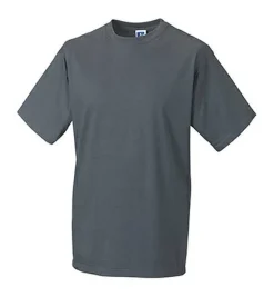 Russell R-180M-0 - T-shirt Confortable en Coton Ring Spun Russell