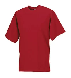 Russell R-180M-0 - T-shirt Confortable en Coton Ring Spun Russell
