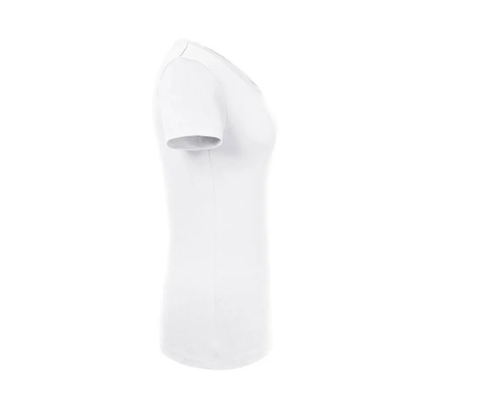 RUSSELL RU103F - T-shirt organique col V femme