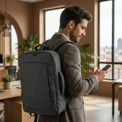 Sac à dos 2 en 1 en 600D pour ordinateur 15'6
