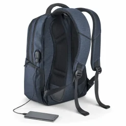 Sac à dos pour ordinateur portable 17'' en Nylon 2Tone imperméable - Egotier 92675
