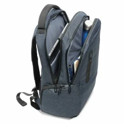 Sac à dos pour ordinateur portable imperméable en nylon recyclé 2 tons avec compartiment en polyester recyclé 210D - Egotier 92195