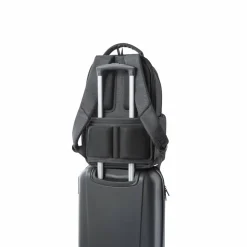 Sac à dos pour ordinateur portable imperméable en nylon recyclé 2 tons avec compartiment en polyester recyclé 210D - Egotier 92195