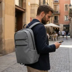 Sac à dos pour ordinateur portable 15'' en Nylon 2Tone imperméable - Egotier 92081