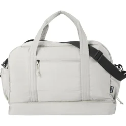 Sac de voyage Puffer recyclé certifié GRS avec fond isolé de 30 L - EgotierPro 130115