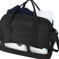 Sac de voyage Puffer recyclé certifié GRS avec fond isolé de 30 L - EgotierPro 130115