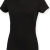 SF Clothing SK121 - T-shirt femme col rond Feel Good