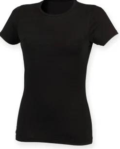 SF Clothing SK121 - T-shirt femme col rond Feel Good