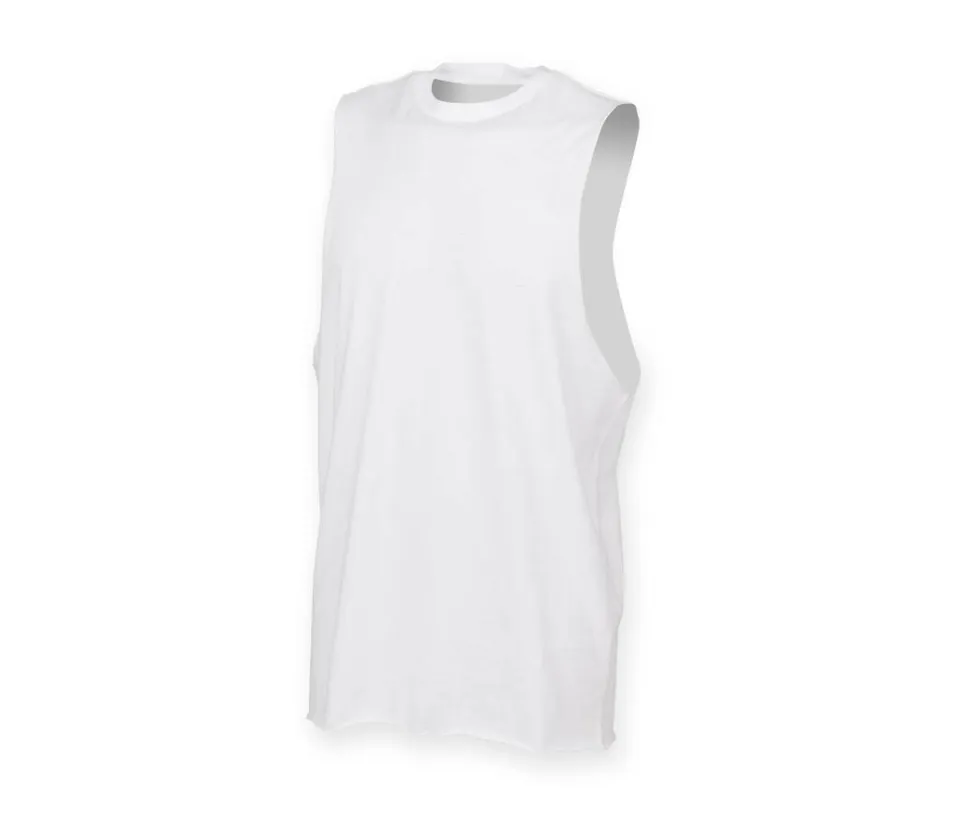 SF Men SF232 - Maillot de corps à col haut et emmanchures droites pour homme