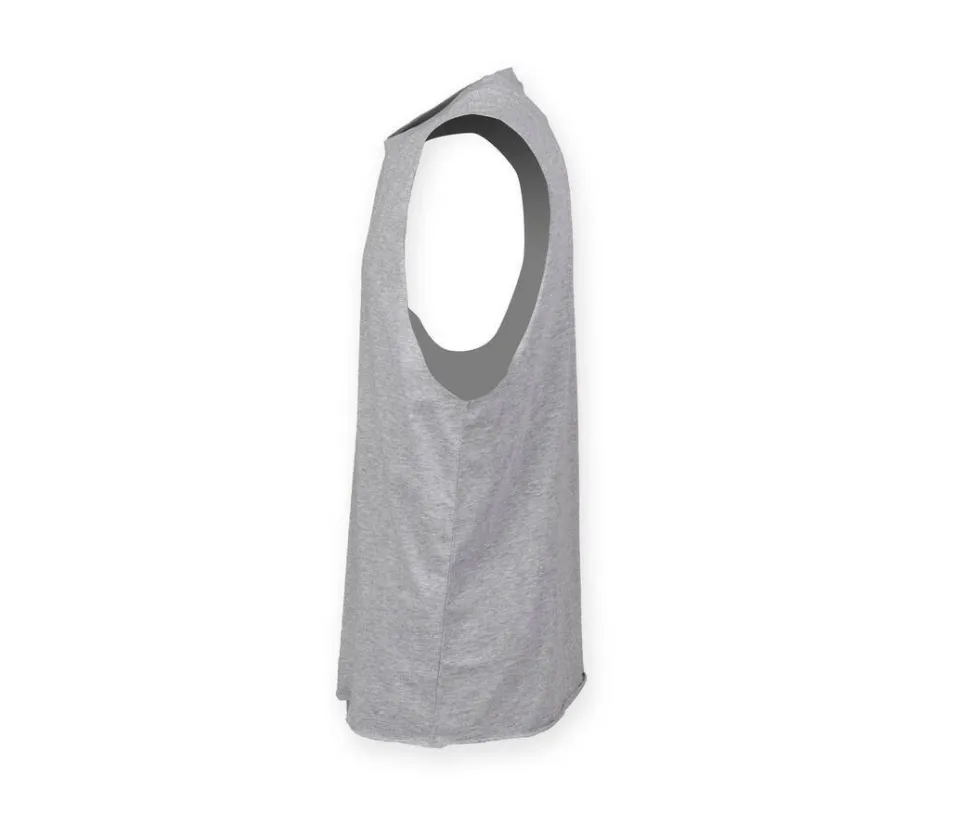 SF Men SF232 - Maillot de corps à col haut et emmanchures droites pour homme