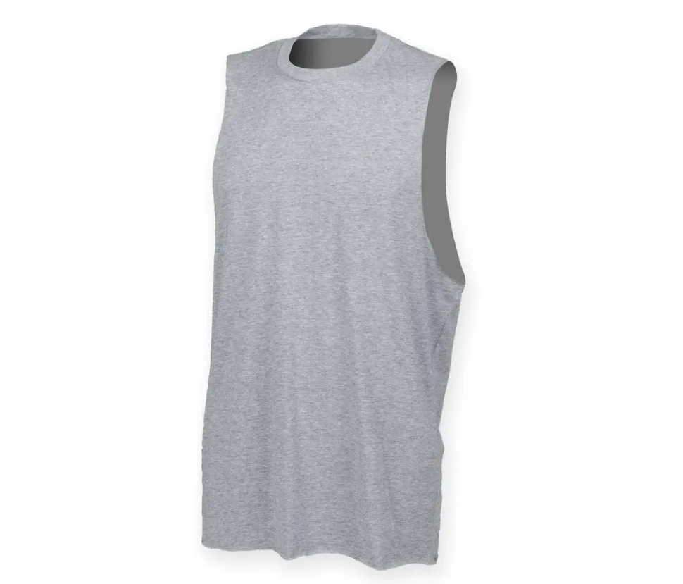 SF Men SF232 - Maillot de corps à col haut et emmanchures droites pour homme