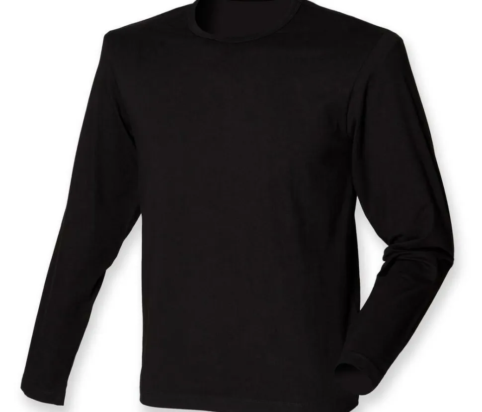 SF Men SF124 - Tee-shirt stretch homme manches longues