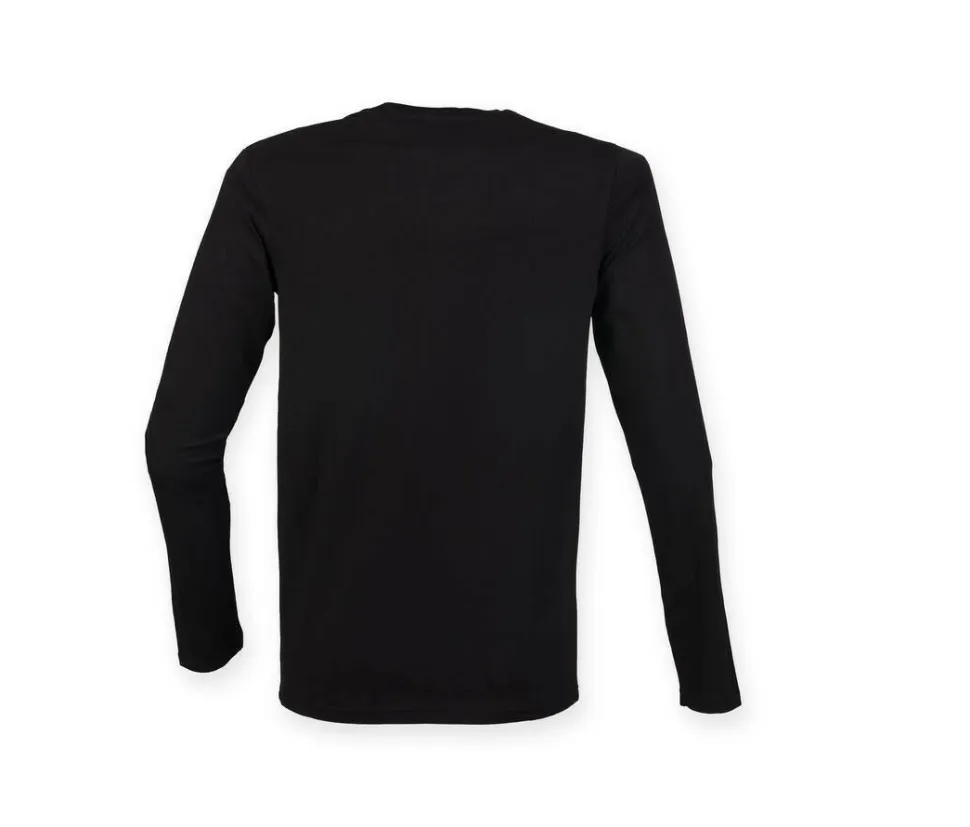 SF Men SF124 - Tee-shirt stretch homme manches longues