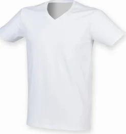 SF Men SF122 - T-shirt Stretch col V Feel Good Homme