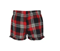SF Women SK082 - Shorts de Pyjama Légers en Flanelle Douce pour l'Été