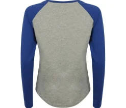 SF Women SK271 - Tee-shirt baseball manches longues femme