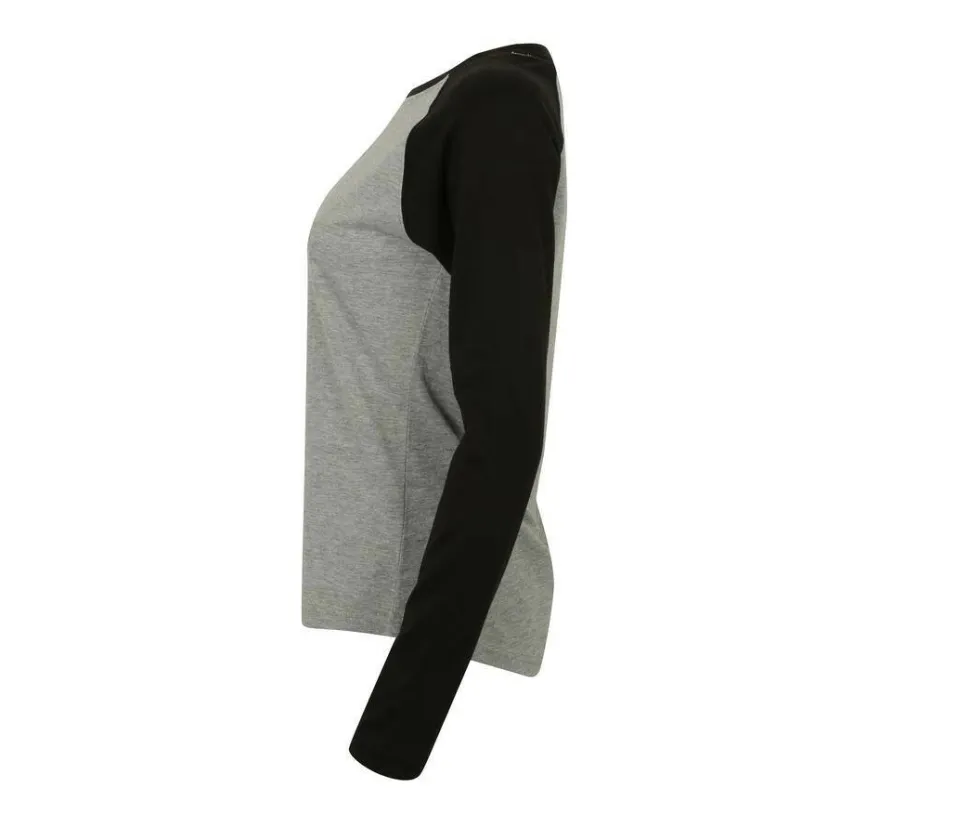 SF Women SK271 - Tee-shirt baseball manches longues femme