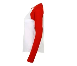 SF Women SK271 - Tee-shirt baseball manches longues femme