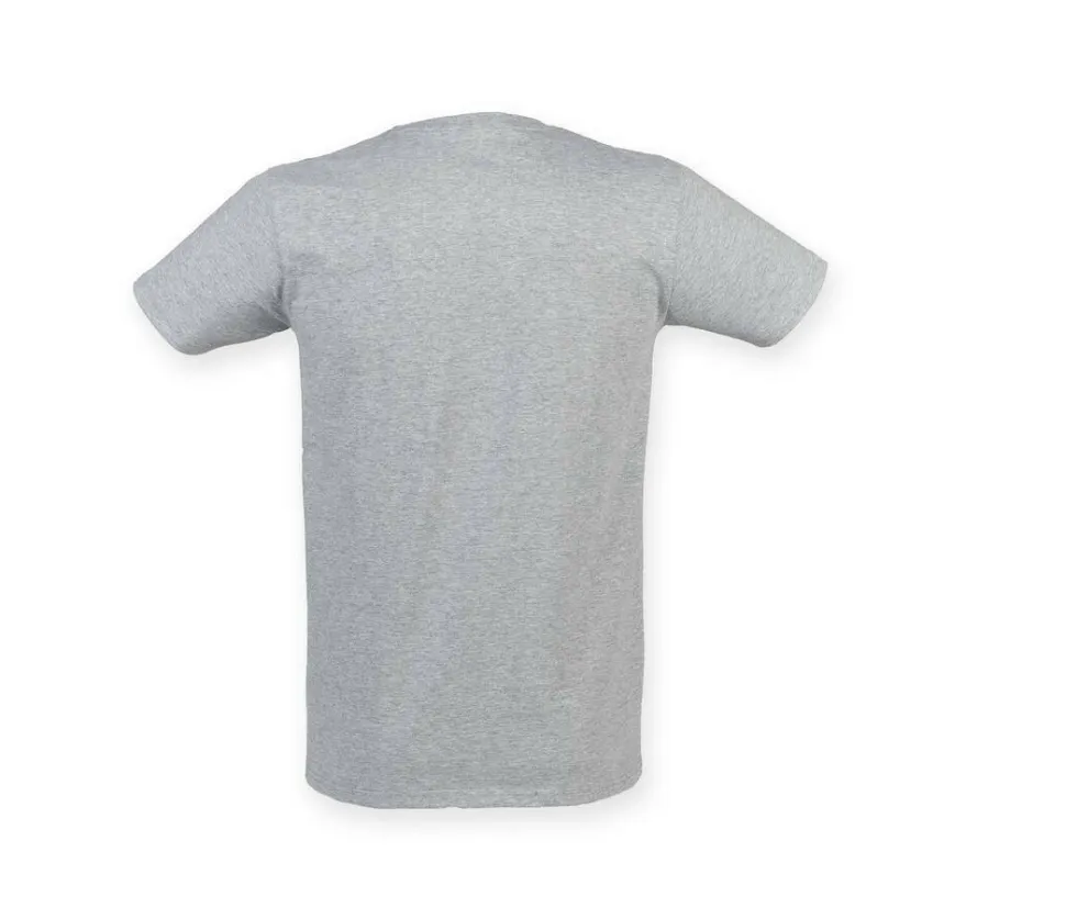 Skinnifit SF121 - Tee-Shirt Homme Stretch Coton