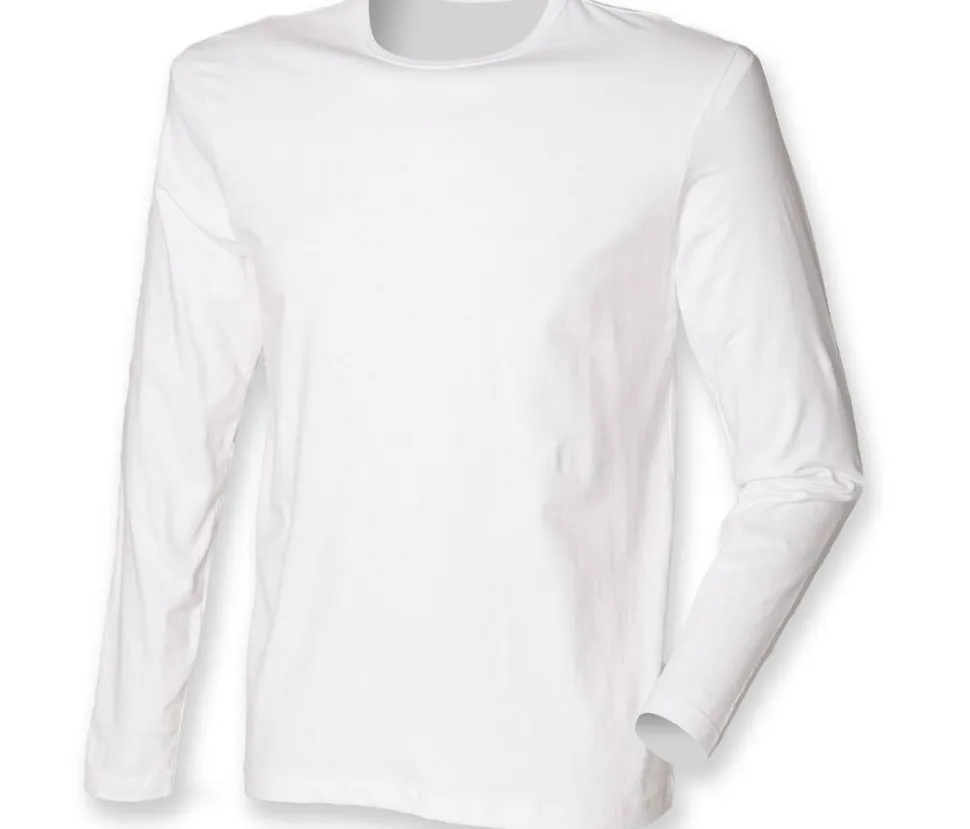 Skinnifit SF124 - Tee-Shirt Stretch Homme Manches Longues