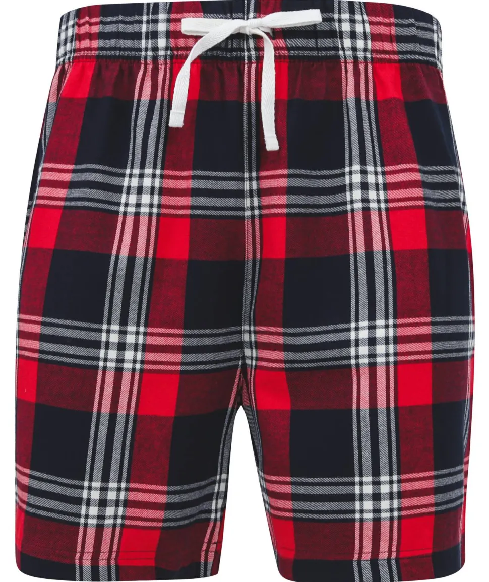 Skinnifit SFM082 - Short à motif tartan