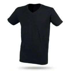 Skinnifit SFM122 - T-SHIRT HOMME EXTENSIBLE COL V