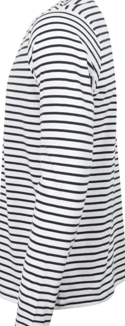 Skinnifit SFM204 - T-shirt rayé manches longues