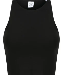 Skinnifit SK106 - Débardeur Court en Coton avec Dos Nageur