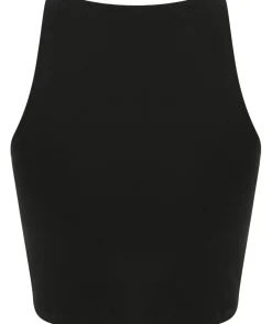 Skinnifit SK106 - Débardeur Court en Coton avec Dos Nageur