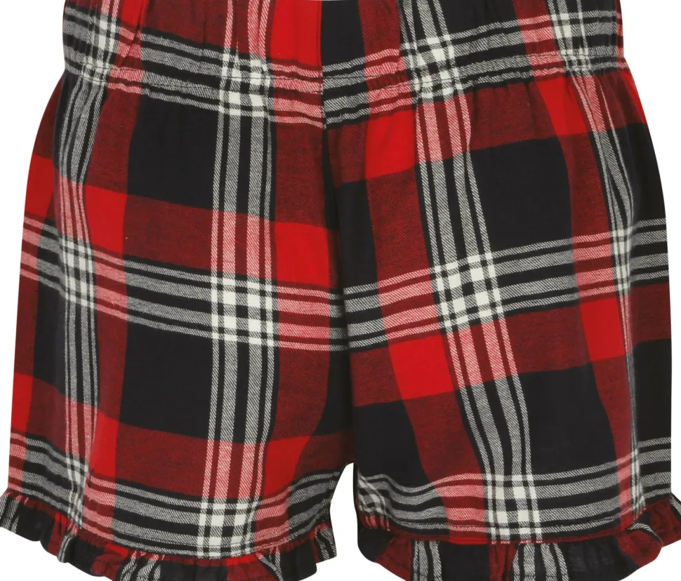 Skinnifit SK082 - Short femme à motif tartan