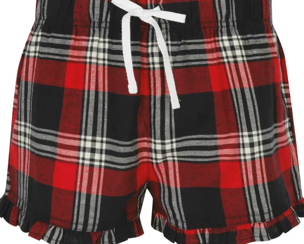 Skinnifit SK082 - Short femme à motif tartan