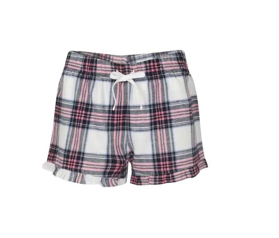 Skinnifit SK082 - Short femme à motif tartan