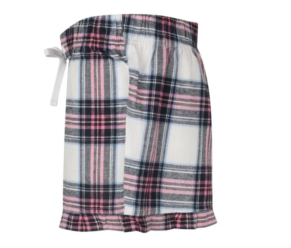 Skinnifit SK082 - Short femme à motif tartan