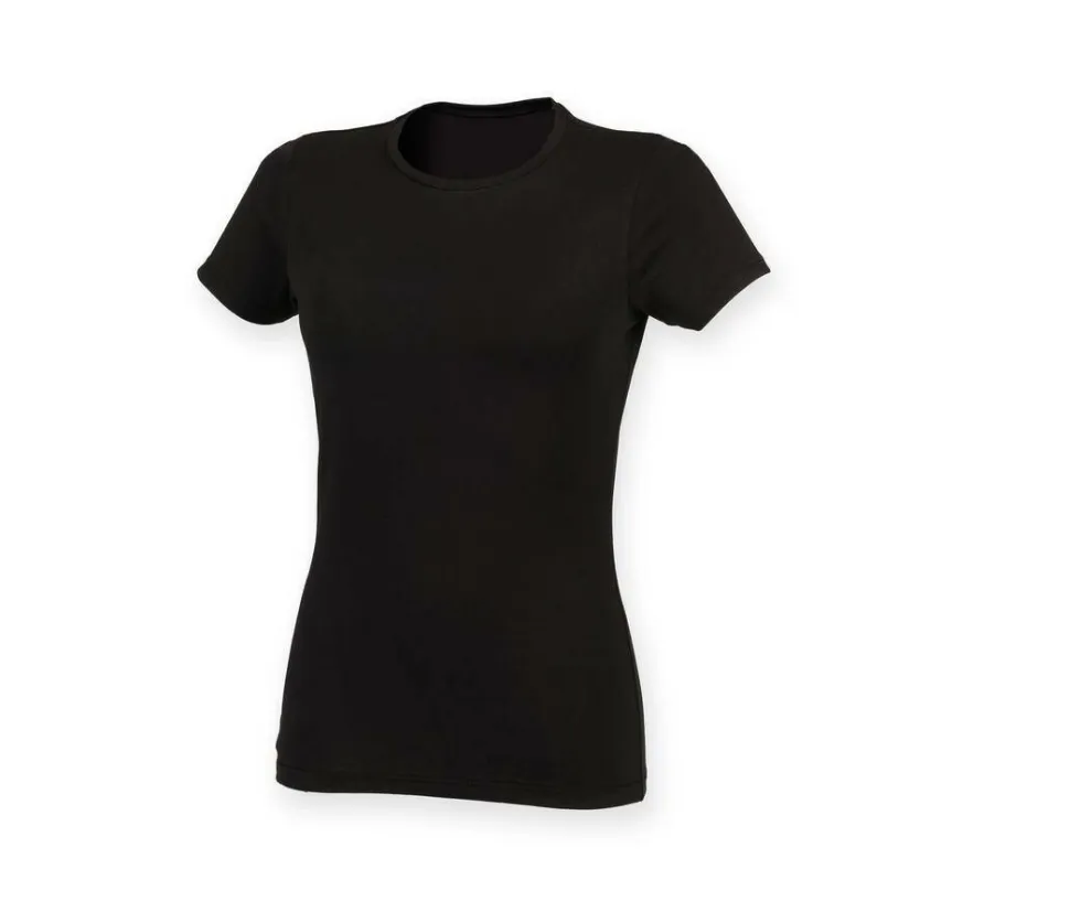 Skinnifit SK121 - Tee-Shirt Femme Stretch Coton