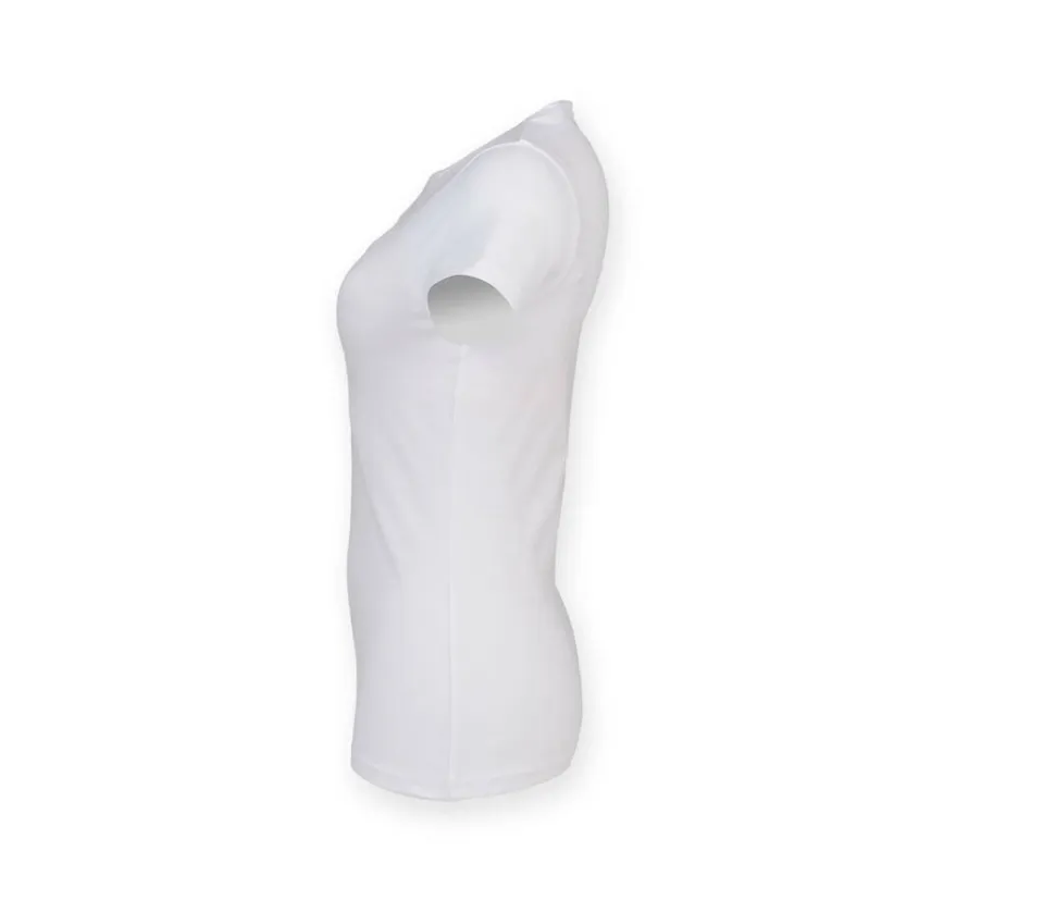Skinnifit SK121 - Tee-Shirt Femme Stretch Coton