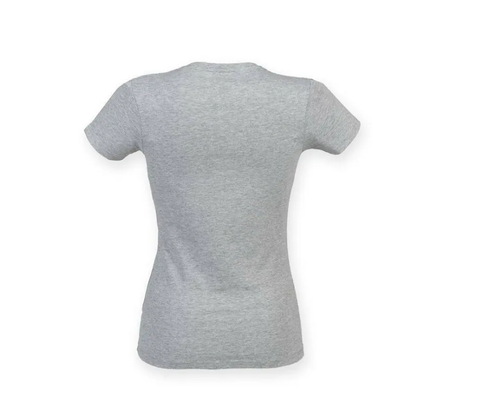 Skinnifit SK121 - Tee-Shirt Femme Stretch Coton
