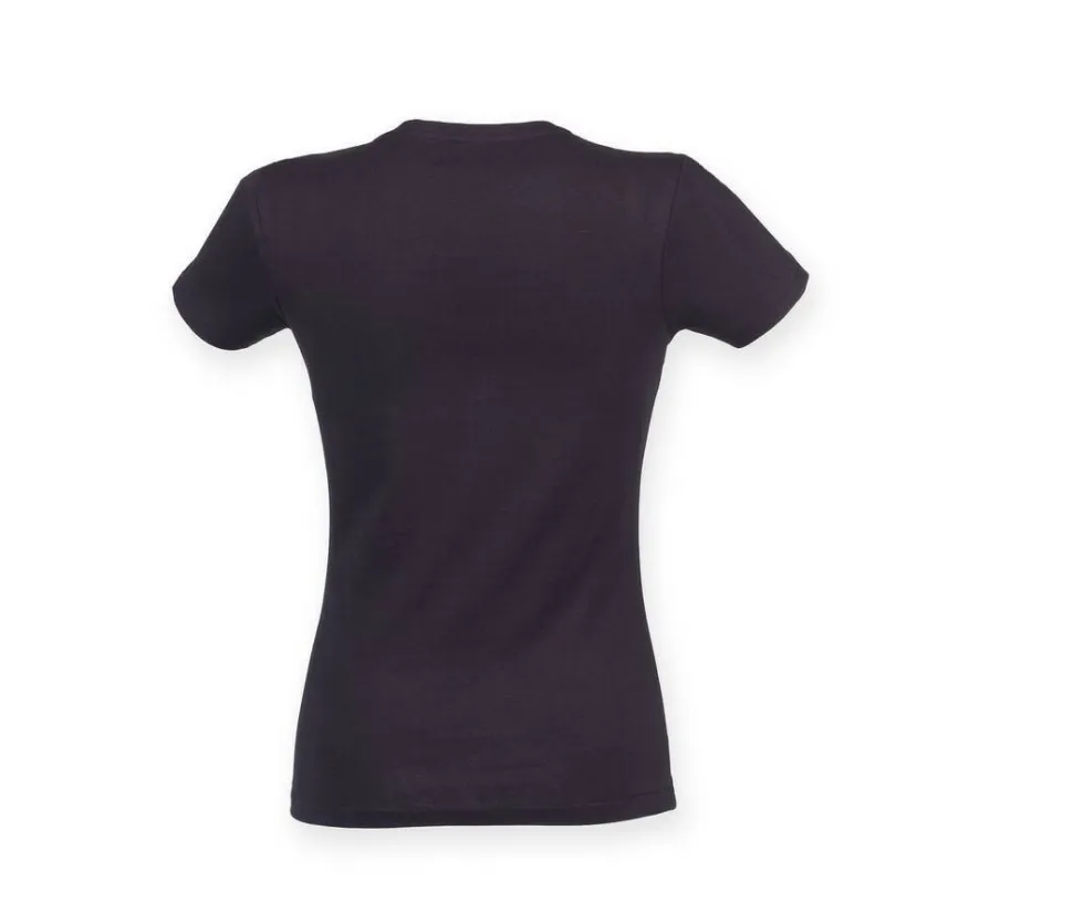 Skinnifit SK121 - Tee-Shirt Femme Stretch Coton
