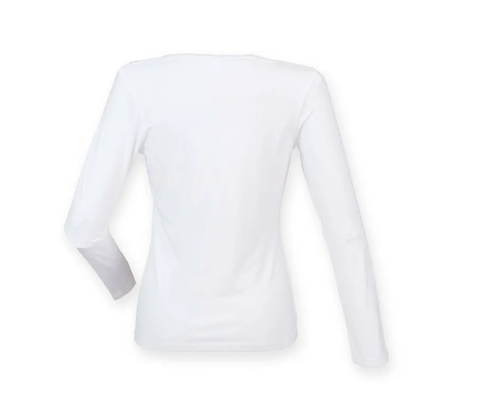 Skinnifit SK124 - Tee-Shirt Stretch Femme Manches Longues