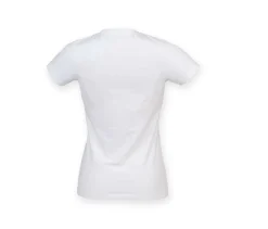 Skinnifit SK122 - Tee-Shirt Stretch Col V pour Femme