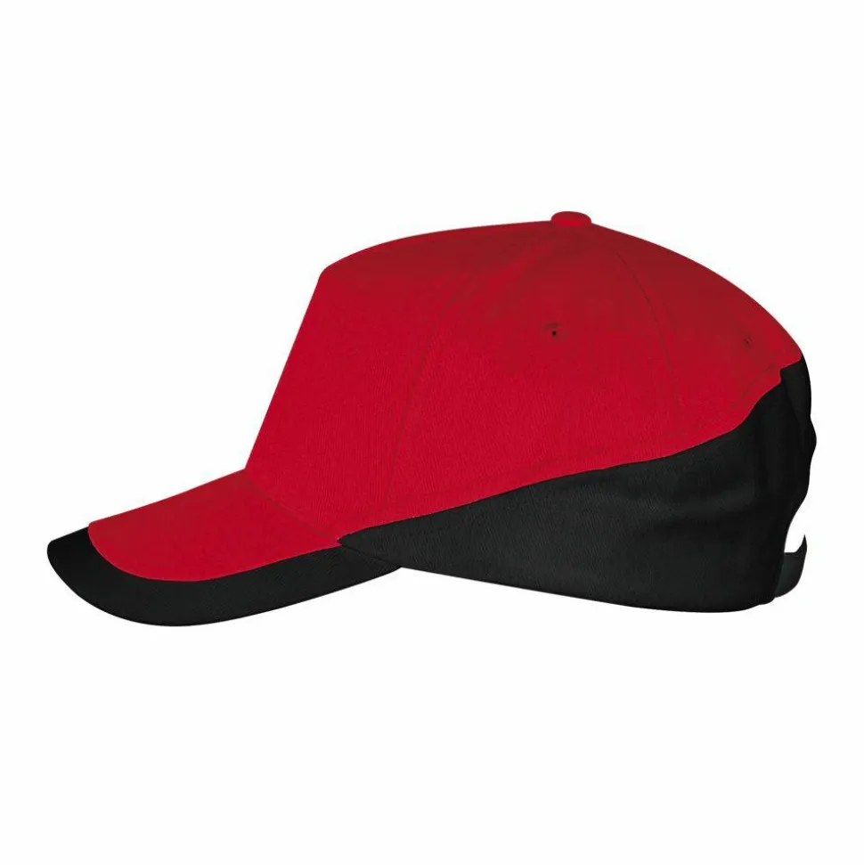 SOL'S 00595 - Booster Casquette Bicolore 5 Panneaux