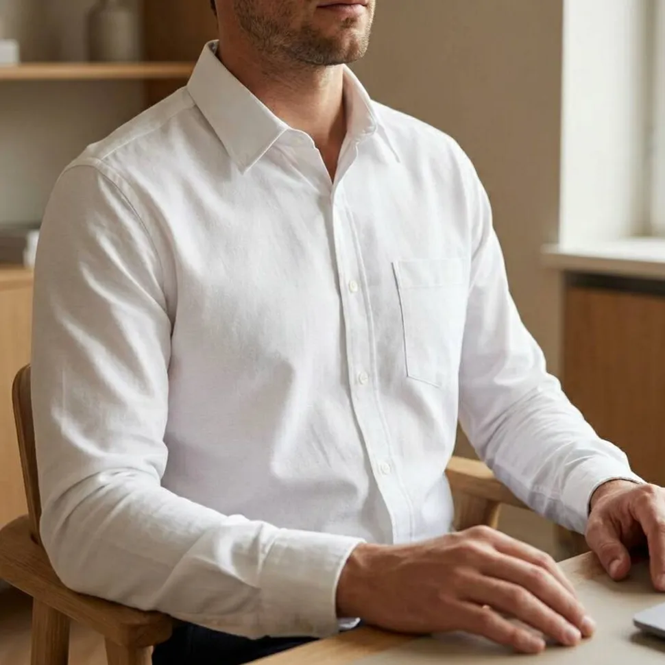 SOL'S 02920 - Boston Fit Chemise Homme Oxford Manches Longues