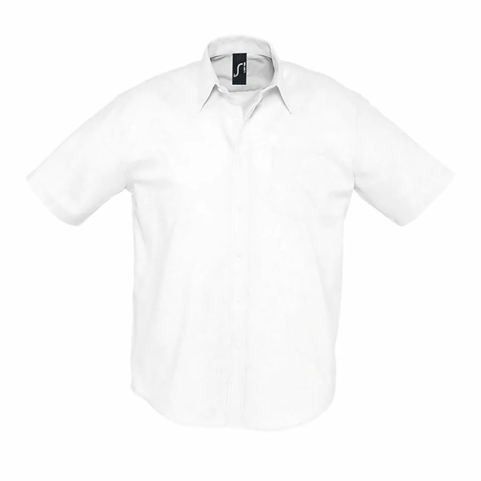 SOL'S 16010 - Brisbane Chemise Homme Oxford Manches Courtes