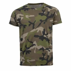SOL'S 01188 - Camo Men Tee Shirt Homme Col Rond