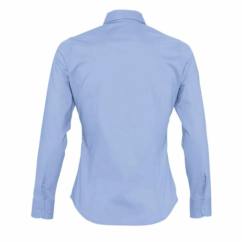 SOL'S 17015 - Eden Chemise Femme Stretch Manches Longues