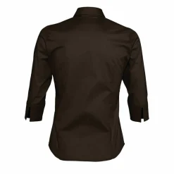 SOL'S 17010 - Effect Chemise Femme Stretch Manches 3/4