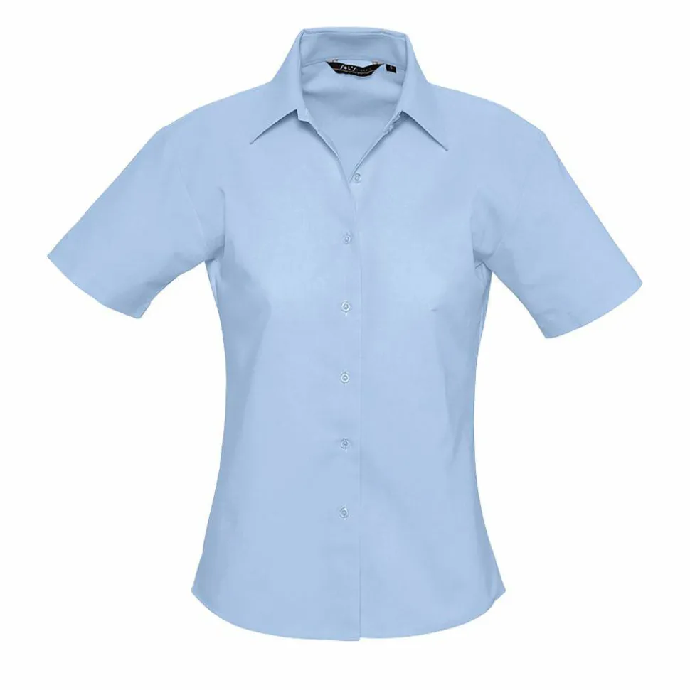 SOL'S 16030 - Elite Chemise Femme Oxford Manches Courtes