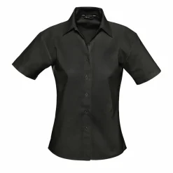 SOL'S 16030 - Elite Chemise Femme Oxford Manches Courtes