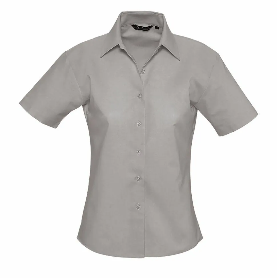 SOL'S 16030 - Elite Chemise Femme Oxford Manches Courtes