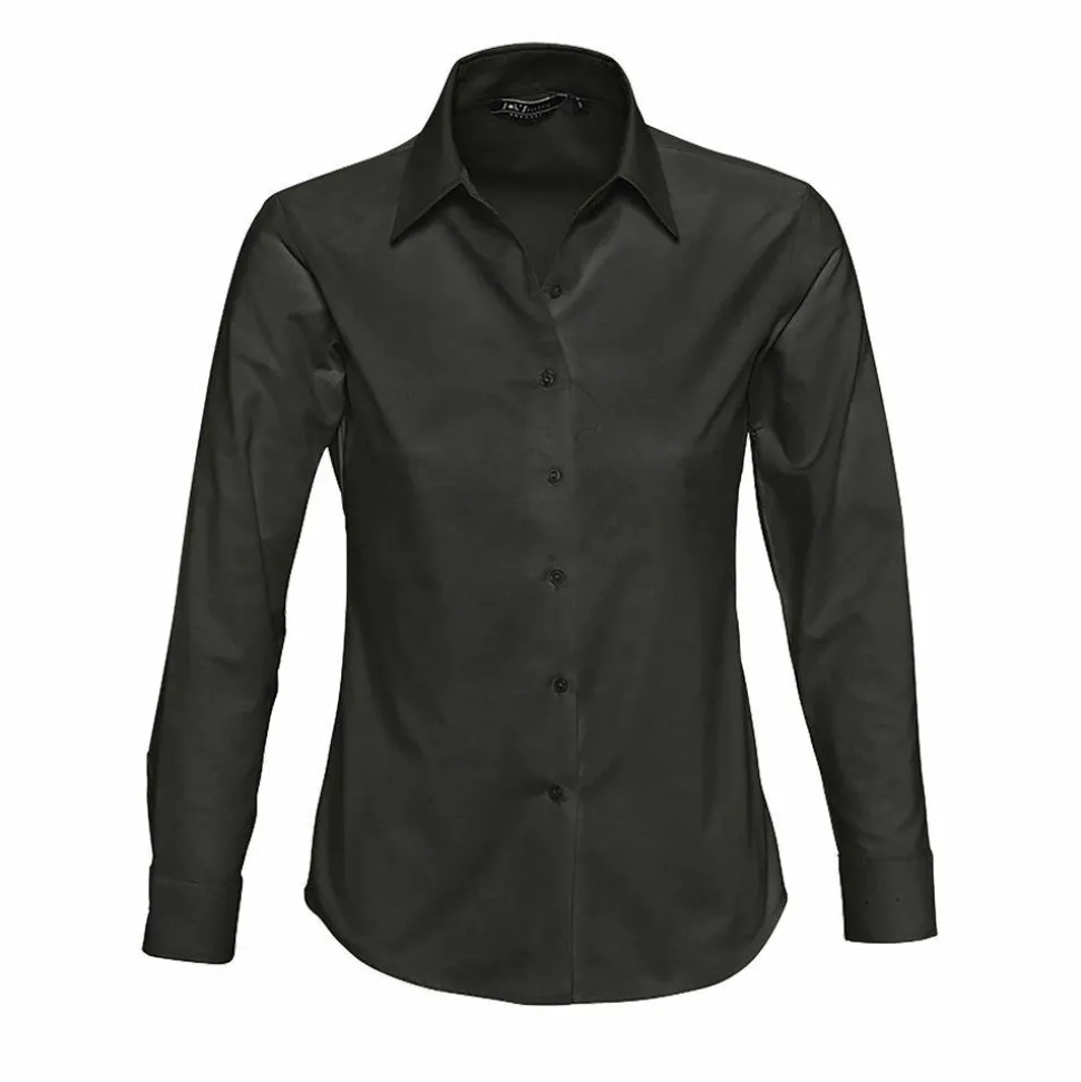 SOL'S 16020 - Embassy Chemise Femme Oxford Manches Longues